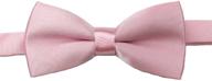 adjustable solid wedding party dress boys' accessories : bow ties logo