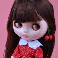 🎀 exquisite 1/6 bjd doll with 4-color changing eyes, shiny face, and ball jointed body - 12 inch customized doll with five hands - nude doll (ym05) logo