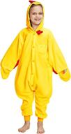 quirky and comfortable: newcosplay chicken cosplay one piece pajamas logo