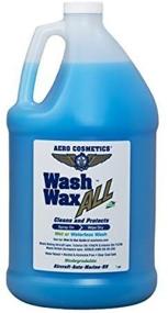 img 2 attached to 🚗 Waterless Car Wash Wax - 128 fl. oz. Aero Cosmetics: Aircraft-Quality for Cars, RVs, Boats, Motorcycles & More - Anywhere, Anytime, Home, Office, School, Garage, Parking Lots