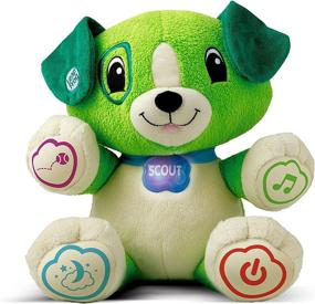 img 4 attached to LeapFrog 80 19190E My Pal Scout: Interactive Learning Plush Toy for Kids