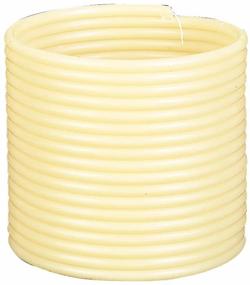img 1 attached to 🕯️ 144-Hour Eco-friendly Beeswax Candle Refill with Cotton Wick - Sustainable Natural Option