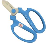 🌼 flower scissors hand creation f-170 (light blue): precision cutting for beautiful blooms logo