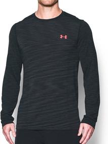 img 2 attached to Optimized Seamless Threadborne Long Sleeve T-Shirt for Men by Under Armour