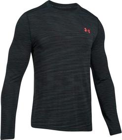 img 3 attached to Optimized Seamless Threadborne Long Sleeve T-Shirt for Men by Under Armour