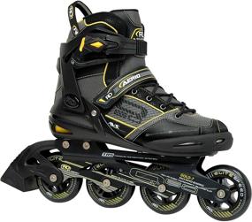 img 4 attached to 🏅 Premium Performance: Roller Derby Aerio Men's Inline Skates for Speed and Precision