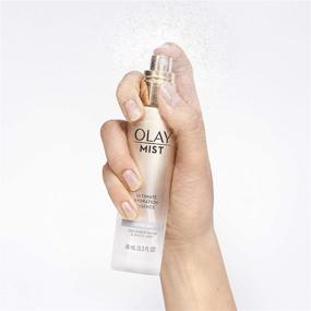 img 2 attached to 🌬️ Olay Cooling Face Mist, Hydrating Facial Mist with Cucumber Water & White Mint, 3.3 Fl Oz - Ultimate Essence for Ultimate Hydration