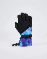 🧤 gordini stomp purple tye dye x large boys' accessories: ultimate cold weather gear logo