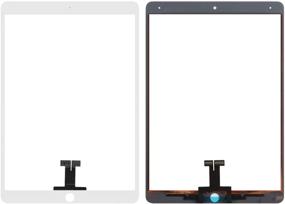 img 3 attached to 📱 SRJTEK iPad Pro 10.5 A1701 A1709 Touch Screen Replacement Kit - Touch Digitizer Glass Repair Parts (White), Includes Tempered Glass (LCD Not Included, No Instructions)