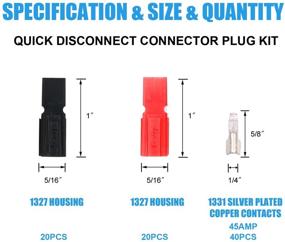 img 3 attached to Разъемные клеммы Zixtec соединители внешние аксессуары