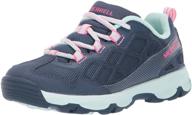 merrell unisex-child chameleon 2.0 lace-up: лучшие детские туристические ботинки логотип