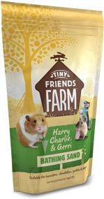 img 1 attached to Supreme Tiny Friends Farm Bathing Sand: High-Quality 2.2lb Grooming Essential
