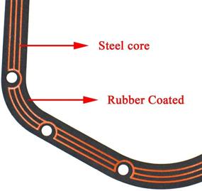 img 3 attached to Differential Cover Gasket LLR D044 Dana