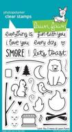 💌 lawn fawn clear stamps 4x6 - love you s'more: discover precise image imprints logo