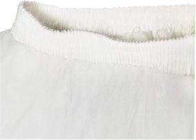 img 2 attached to 👗 Hanpceirs Women's 1950s Vintage Tulle Petticoat Skirt - Ballet Bubble Tutu