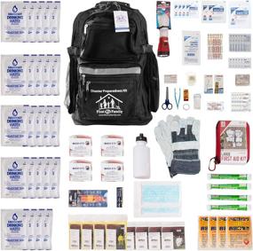 img 4 attached to 🚨 Ultimate 4 Person Emergency Survival Kit: First My Family All-in-One - Be Prepared for Fires, Earthquakes, Hurricanes, and More!