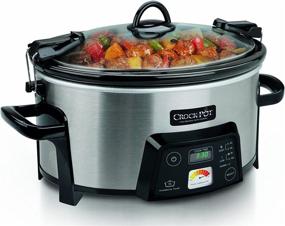 img 4 attached to 🍲 Crock-Pot SCCPCTS605-S Cook Travel Serve 6-Quart Programmable Slow Cooker: The Ultimate Solution for Convenient Cooking On-the-Go