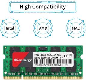 img 3 attached to Комплект на 4 ГБ (2 ГБх2) DDR2 800 Sodimm ОЗУ