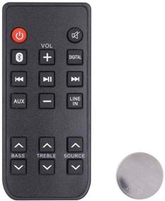 img 4 attached to Enhanced Remote Control for RCA RTS7116S RTS7113WS RTRTS7116S Soundbar System - Longer Lasting Coin Battery