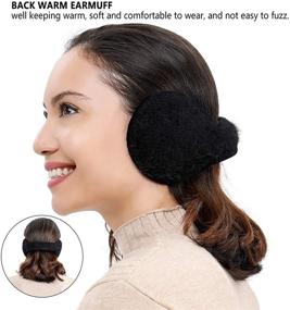 img 3 attached to 🎧 Metog Unisex Foldable Warmers EarMuffs: Stay Cozy in Style!
