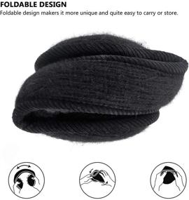 img 1 attached to 🎧 Metog Unisex Foldable Warmers EarMuffs: Stay Cozy in Style!