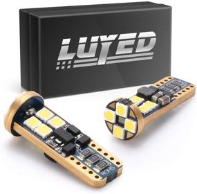 img 4 attached to 🔆 Luyed 2 X 730 люмен Супер Яркие Лампы W5W 194 168 2825 LED с функцией Canbus, ксеноново-белого цвета (самые яркие 194 светодиоды на Amazon)