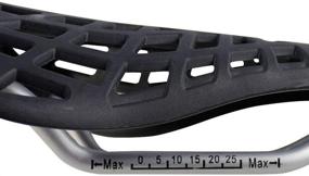 img 3 attached to Ultra Light Hollow Ergonomic Bike Seat Saddle – Comfortable and Water Resistant for Cycling Hiking Road Trips - Shock Absorption