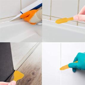 img 3 attached to Caulking Silicone Finishing Applicator Bathroom Tapes, Adhesives & Sealants