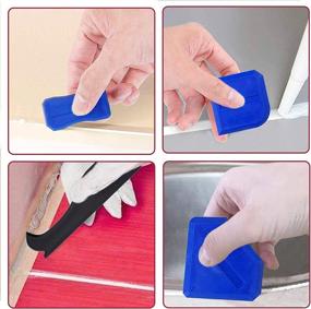 img 2 attached to Caulking Silicone Finishing Applicator Bathroom Tapes, Adhesives & Sealants