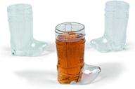 🤠 12-piece set of mini cowboy boot shot glasses - western party supplies, bachelorette & bachelor party essentials logo