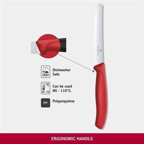 img 1 attached to Victorinox Classic Serrated Utility Handle Kitchen & Dining