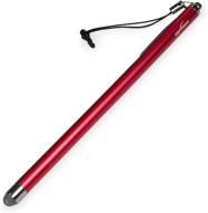 🖊️ boxwave evertouch slimline stylus pen for ipad 4 - crimson red: precise fibermesh tip, slim design logo