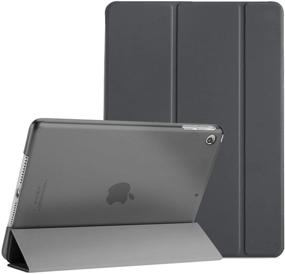 img 4 attached to 📱 ProCase iPad Mini 1 2 3 Case (Model A1432 A1490 1455) - Slim Lightweight Stand Cover with Translucent Frosted Back Smart Case for 7.9 Inch Apple iPad Mini, Mini 2, Mini 3 - Auto Sleep/Wake, Grey