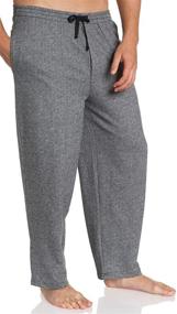 img 2 attached to 👕 Nautica Men's Herringbone Knit X-Large Sleep & Lounge Clothing: Ultimate Comfort for Men