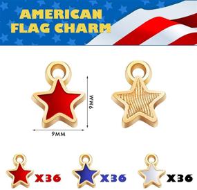 img 3 attached to Kenning American Multicolor Star Shaped Independence