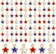 kenning american multicolor star shaped independence logo