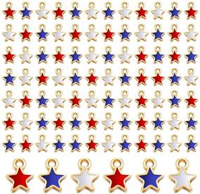 img 4 attached to Kenning American Multicolor Star Shaped Independence