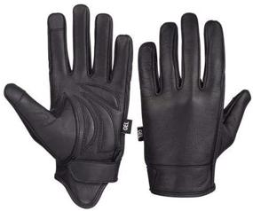 img 3 attached to Womens Premium Leather Riding Gloves