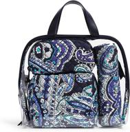 vera bradley deep night paisley travel accessories and cosmetic cases logo