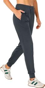 img 2 attached to 👖 G Gradual Women's Joggers Pants: Zipper Pockets, Tapered Style, Ideal for Women's Lounge & Jogging