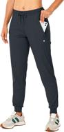 👖 g gradual women's joggers pants: zipper pockets, tapered style, ideal for women's lounge & jogging logo