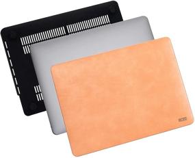 img 3 attached to HCHY Compatible MacBook Premium Leather Tablet Accessories