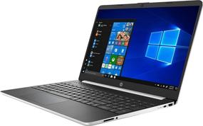 img 4 attached to 💻 Newest HP 15.6inch Lightweight Laptop, Intel Quad-Core i5-1035G1: Fast 8GB RAM, 256GB SSD + 16GB Optane, Win 10-Silver (Renewed)