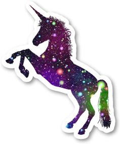img 2 attached to Unicorn Sticker Bright Galaxy Stickers