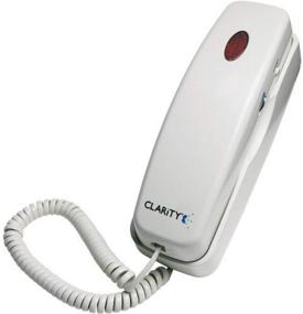 img 1 attached to 📞 Enhanced Corded Trimline Phone: Clarity Amplified with Advanced Power Technology (C200)