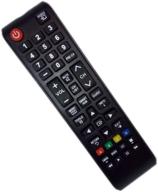📺 replacement remote control compatible with samsung un43ju640df un48j5200afxza un32j525daf un55ju640df un60j6200afxza led hdtv tv logo
