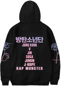 img 2 attached to Dolphind Love Yourself Tear Kpop Hoodie - Bangtan Suga Jimin Jungkook V Rap Jhope Sweater