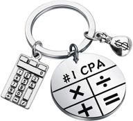 💰 cyting accountant gift - cpa keychain with calculator money bag charm for accounting professionals - appreciation gift for cpa or bookkeeper logo
