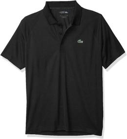 img 4 attached to Легкая спортивная футболка с короткими рукавами Lacoste: идеальное сочетание стиля и комфорта