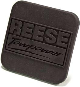 img 1 attached to Reese Towpower 7000600 Receiver Tube Cover 🔒 Black, 2 inch: Ultimate Protection for Your Hitch Receiver!